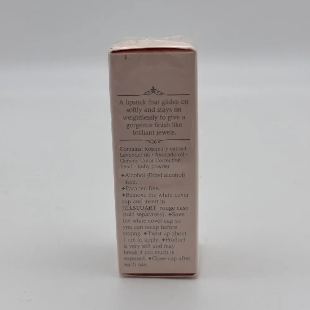 Jill Stuart Rouge Lip Jewel Gemmy Satin Lipstick Refill 10 Little Tomboy 3g New
